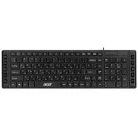 Клавіатура Acer OKW010, 115key, USB-A, EN/UKR/RU, чорний