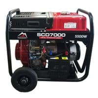 Генератор Vulkan SCD7000 дизель 5Kw, 3ф (SCD7000)