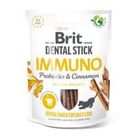 Лакомство для собак Brit Dental Stick Immuno пробиотики и корица 251 г (8595602564378)