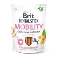 Ласощі для собак Brit Dental Stick Mobility колаген та куркума 251 г (8595602564361)