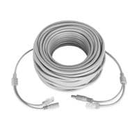 Патчкорд комбинированный по витой паре GreenVision GV-RJ-45+DC-20M