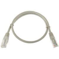 Патч-корд литий UTP RJ45 кат. 5Е 0.5 м (серый)