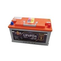 Аккумулятор для автомобиля литиевый LogicPower LiFePO4 (+ справа) 12,8V - 100 Ah (1280Wh)