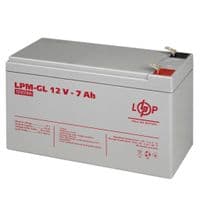 Аккумулятор гелевой LPM-GL 12V - 7 Ah