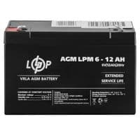 Аккумулятор AGM LPM 6V - 12 Ah