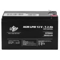 Аккумулятор AGM LPM 12V – 7.2 Ah