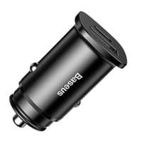 Автомобильное зарядное устройство для Baseus Square PPS A+C 30W Черный (CCALL-AS01)
