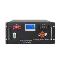 Аккумулятор LP LiFePO4 48V (51,2V) – 100 Ah (5120Wh) (Smart BMS 100A) с LCD RM