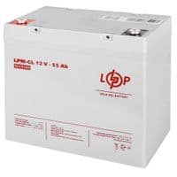 Акумулятор гелевый LPM-GL 12V - 55 Ah