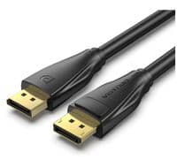 Кабель Vention DisplayPort-DisplayPort, 1.5 м, Black (HCDBG)