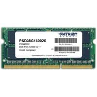 DDR-3 SO-DIMM 8GB PC 1600 Patriot Original Signature Line Series