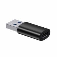 Перехідник Baseus Ingenuity Mini OTG USB 3.1 to Type-C Чорний (ZJJQ000101)