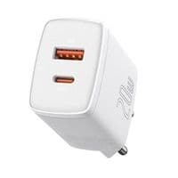 Зарядное устройство для Baseus Compact Quick Charger USB+Type-C 20W Белый (CCXJ-B02)