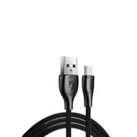 Кабель Remax Lesu Pro USB 2.0 to microUSB 2.1A 1M Черный (RC-160m-b)
