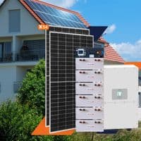 Сонячна електростанція (СЕС) 30kW GRID 3Ф з АКБ (можливе використання під зелений тариф)