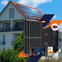 Сонячна електростанція (СЕС) 2.5kW АКБ 3.3kWh (літій) 140 Ah Преміум