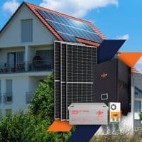Сонячна електростанція (СЕС) 2.5kW АКБ 3.6kWh (гель) 150 Ah Стандарт