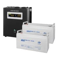 Комплект резервного питания LP (LogicPower) ИБП + мультигелевая батарея (UPS W1500 + АКБ MG 3300W)
