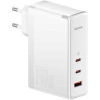 Сетевое зарядное устройство для Baseus GaN5 Pro 3 порта, USB + Type-C 140W Белый (CCGP100202)