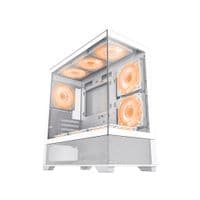 Корпус Micro-ATX без блока питания pered Glass,Mesh,USB2.0x2,USB3.0x1,COMBO AUDIO Vista MW
