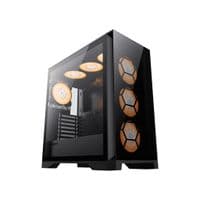 Корпус Tower E-ATX без блока питания, закаленное стекло E-ATX, ATX, M-ATX, ITX, Tempered Glass, Mesh, USB2. Leader TG