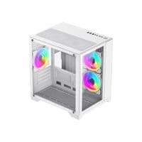 Корпус Micro-ATX без блока питания USB2.0x2, USB 3.0x1 Infinity Mini White