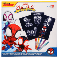 Набор раскрасок из фетра Disney Spidey с фломастерами