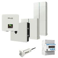 Комплект Solax 5.4: Трифазний гібридний інвертор на 15 кВт, з АКБ на 9,3 кВт * рік