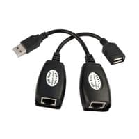 USB удлинитель по RJ45 кручений паре до 50м