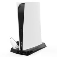 Вертикальна підставка для Sony PlayStation PS5 із відділенням під диски