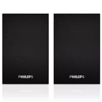 Акустическая система 2.0 Philips SPA20, USB деревянный черный