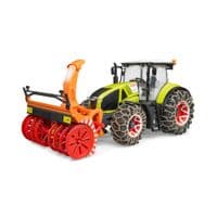 Спецтехника Bruder Трактор Claas Axion 950 для уборки снега (03017)
