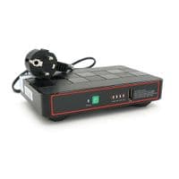 ИБП Green Wave ECO418Pro-18W для роутеров / коммутаторов / PON / POE, 5 / 9 / 12 / 24V, (12000MAh), Black, BOX