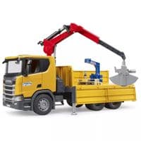 Спецтехніка Bruder Scania Super 560R з краном-маніпулятором 1:16 з аксесуарами (03551)
