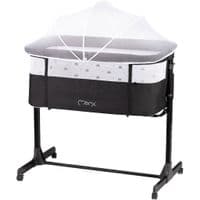 Ліжечко MoMi Приставне ліжечко MoMi REVO (колір - dark grey) (LOZE00021)