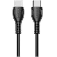 Кабель BOROFONE BX51 Triumph 60W charging data cable Type-C to Type-C Black