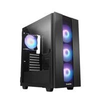 Корпус CHIEFTEC Gaming Hunter 2 Tempered Glass Edition, без БП, 1xUSB3.1, 1xUSB Type-C, 4x120мм RAINBOW ARGB, ATX, черный