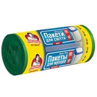 Мусорные пакеты Помощница 60 л 40 шт. (4820012340026)