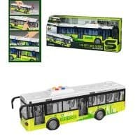 Іграшка DIY TOYS Автобус міський інерційний зі світл та звук ефектами, відчиняються двері