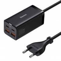 Зарядное устройство для Baseus GaN3 Pro Desktop Fast Charger 2U+2C 100W EU Black