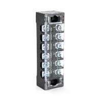 Клемная колодка 6-розрядная TB-1506 15A / 600V, сечение првода 0,5-1,5мм2, 100 шт в упаковке цена за штуку