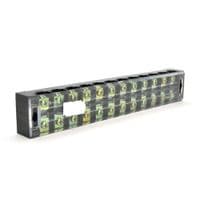 Клемна колодка 12-розрядна TB-4512 45A/600V, переріз дроту 0,5-4,0мм2, 20 шт в упаковці, ціна за штуку