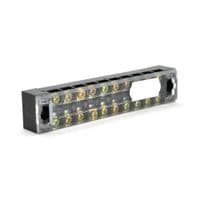 Клемна колодка 10-розрядна TB-1510 15A/600V, переріз дроту 0,5-1,5мм2, 50 шт в упаковці, ціна за штуку