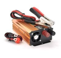Инвертор напряжения UKC 3000ВА(1800Вт), 24 / 220V, approximated, 1 универсальная розетка, клем + крокодилы