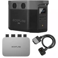 Комплект енергонезалежності EcoFlow PowerStream - мікроінвертор 600W + зарядна станція Delta Max 2000
