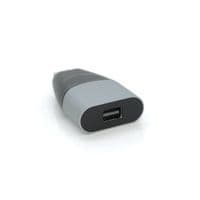 Переходник Type-C (папа) / Mini Display Port (мама), Black-gray