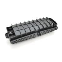 Муфта оптичная Merlion ML-OP-F001H-96C, герметичная, 4 введения, до 4-х кассет, до 96 зварок, материал PP+GF