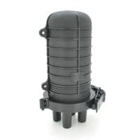 Муфта оптическая Merlion ML-OP-F101H-48C, герметичная, 4 введения, до 4-х кассет, до 48 сварок, материал PP