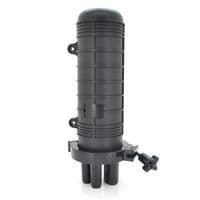 Муфта оптична Merlion ML-OP-F105H-72C, герметична, 4 введення, до 3-х касет, до 72 зварок, матеріал PP