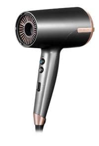 Фен Remington ONE, 2000Вт, 8 режимів, дифузор,чохол,іоніз-я, хол. обдув, термо-сенсор, сірий